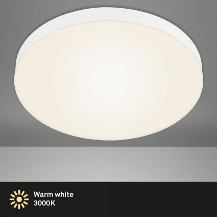 Briloner 7068-016 - LED Griestu lampa FLAME LED/24,5W/230V 3000K d. 38 cm balta