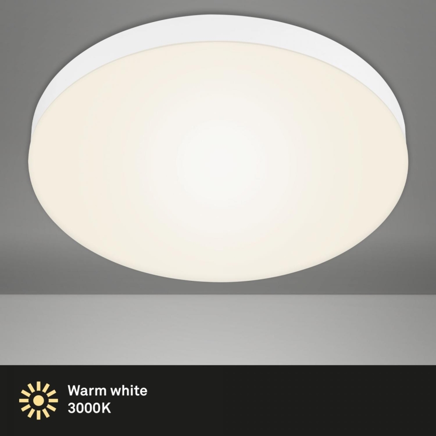 Briloner 7068-016 - LED Griestu lampa FLAME LED/24,5W/230V 3000K d. 38 cm balta