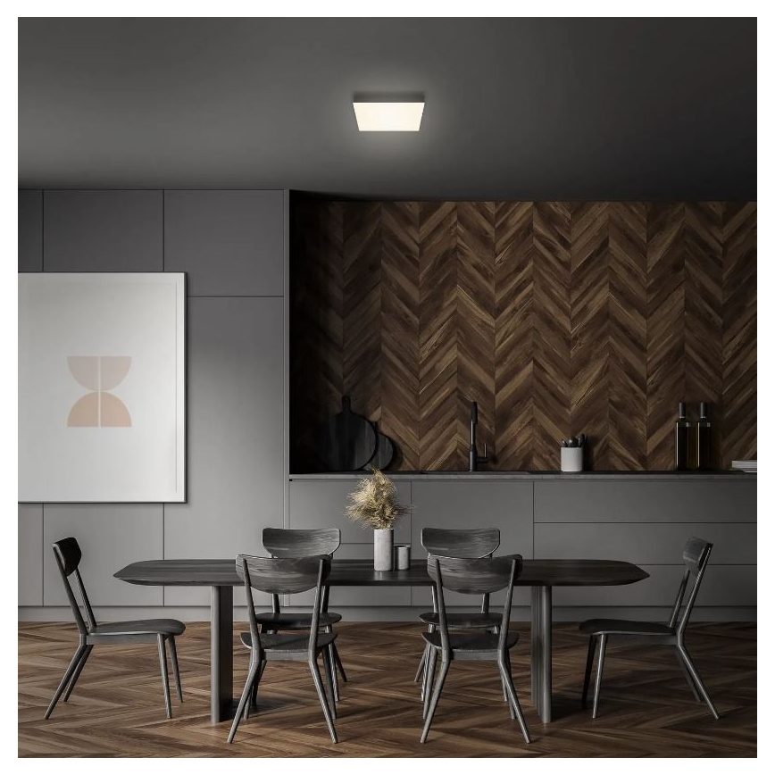 Briloner 7070-015 - LED Griestu lampa FLAME LED/16W/230V melna