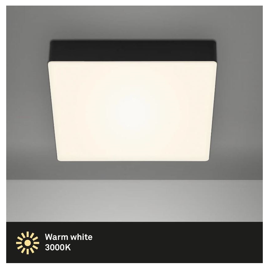 Briloner 7070-015 - LED Griestu lampa FLAME LED/16W/230V melna