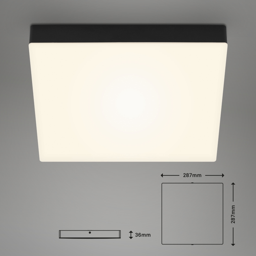 Briloner 7071015 - LED Griestu lampa FLAME LED/21W/230V melna