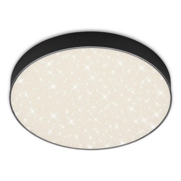 Briloner 7074-415 - LED Griestu lampa STAR SKY LED/21W/230V 4000K d. 28 cm melna