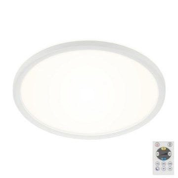 Briloner 7079-016 - LED Aptumšojama griestu lampa SLIM LED/18W/230V 2700-6500K + tālvadības pults