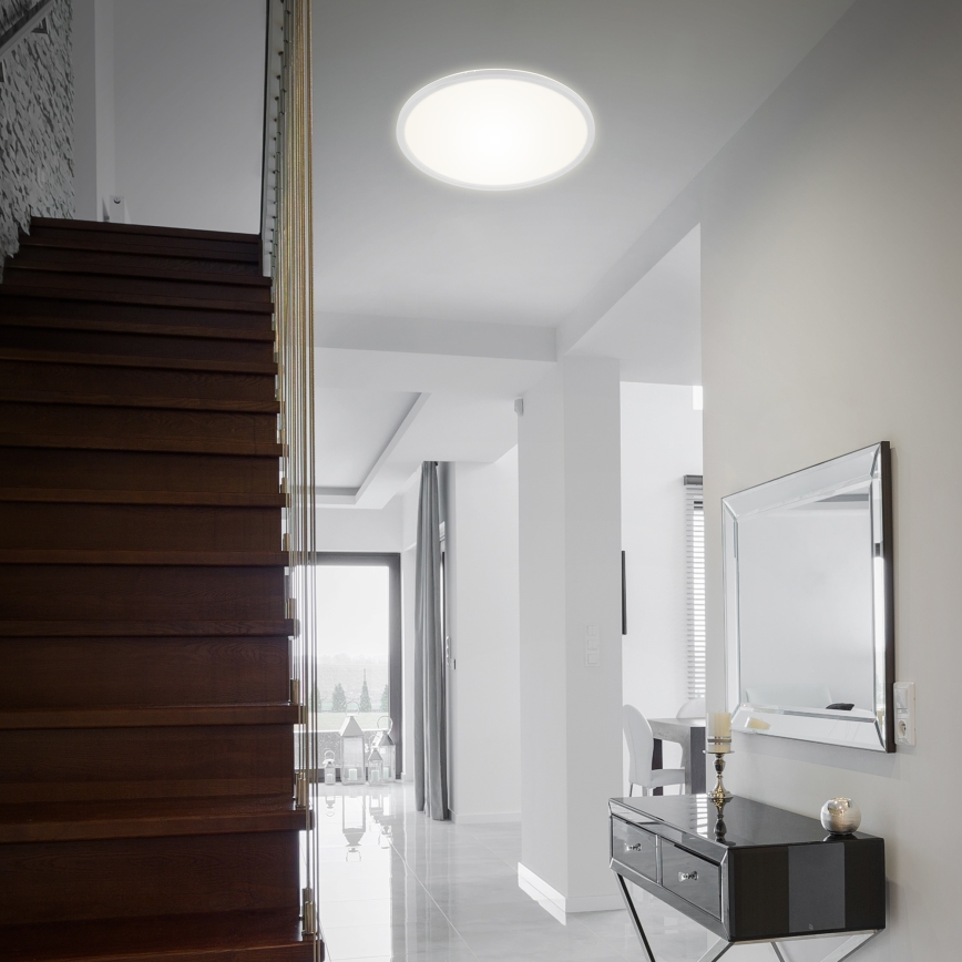 Briloner 7080-016 - LED Aptumšojama griestu lampa SLIM LED/22W/230V 2700-6500K + tālvadības pults
