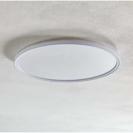 Briloner 7094-416 - LED RGBW Aptumšojama griestu lampa SLIM LED/22W/230V + tālvadības pults