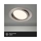 Briloner 7116-412 - LED Iegremdējama vannas istabas lampa FLAT IN LED/9W/230V IP23