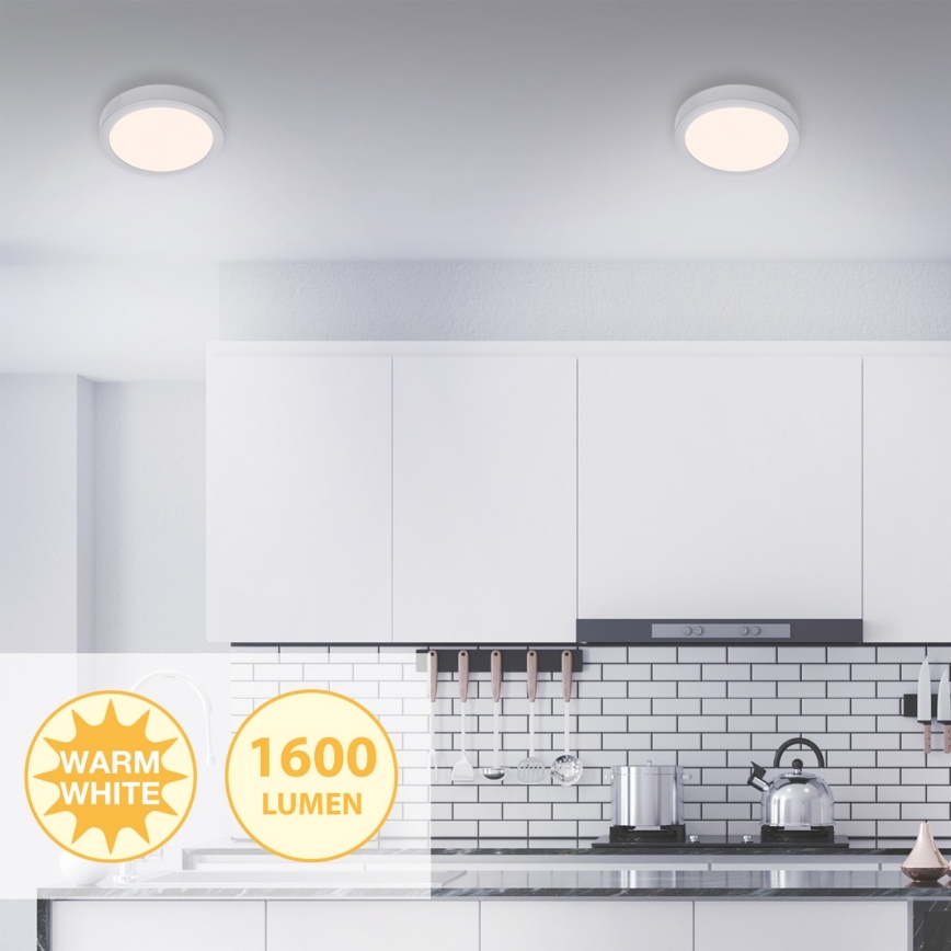 Briloner 7117-014 - LED Griestu lampa FIRE LED/16,5W/230V 3000K