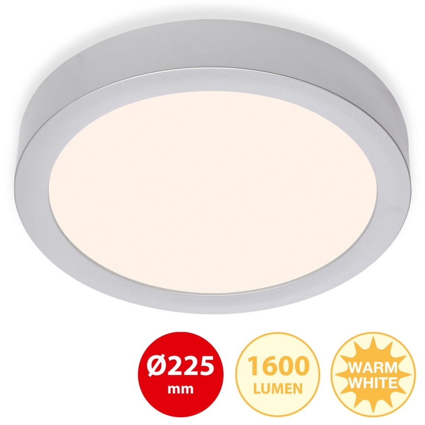 Briloner 7117-014 - LED Griestu lampa FIRE LED/16,5W/230V 3000K