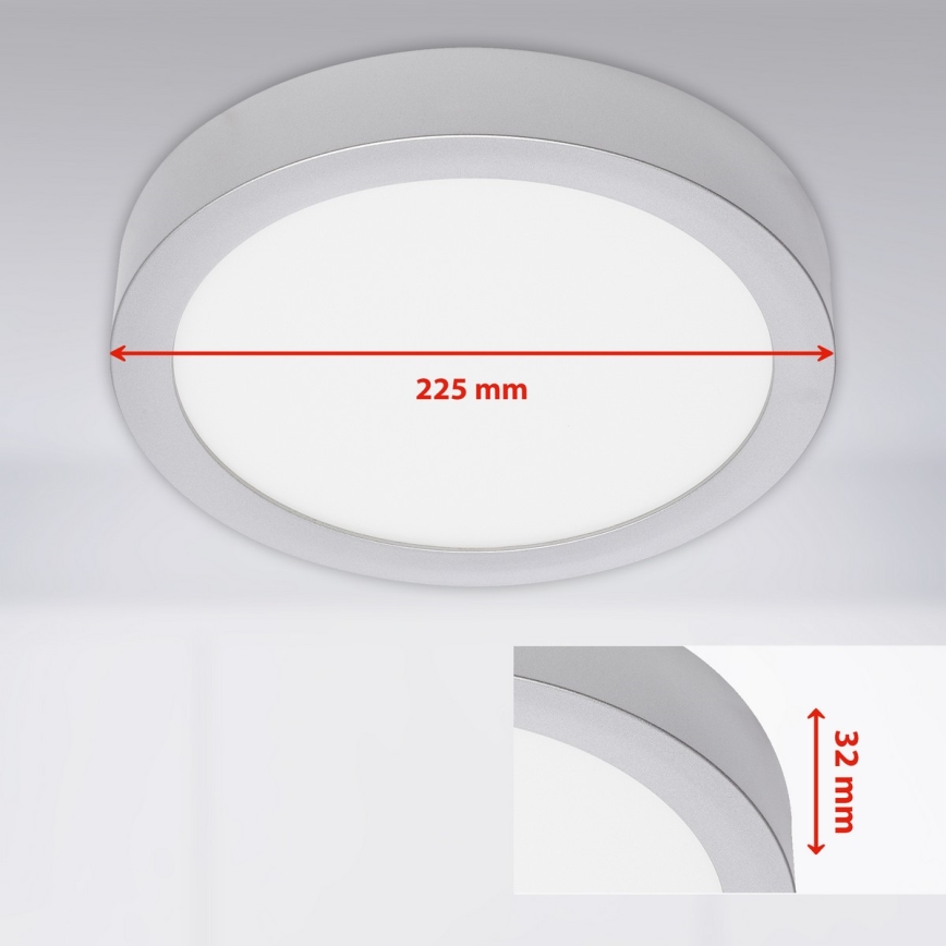 Briloner 7117-014 - LED Griestu lampa FIRE LED/16,5W/230V 3000K
