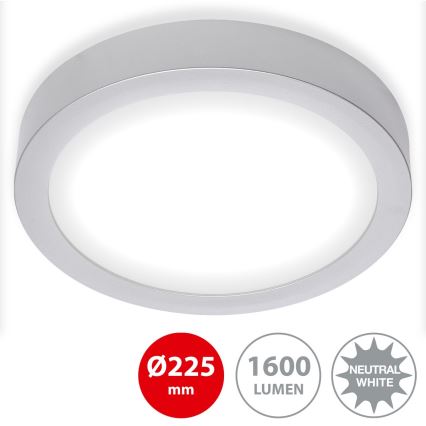 Briloner 7117-414 - LED Griestu lampa FIRE LED/16,5W/230V 4000K