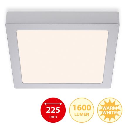 Briloner 7118-014 - LED Griestu lampa FIRE LED/16,5W/230V 3000K