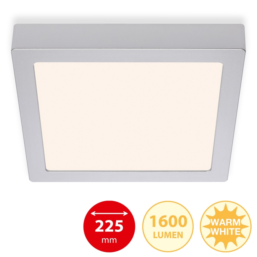 Briloner 7118-014 - LED Griestu lampa FIRE LED/16,5W/230V 3000K