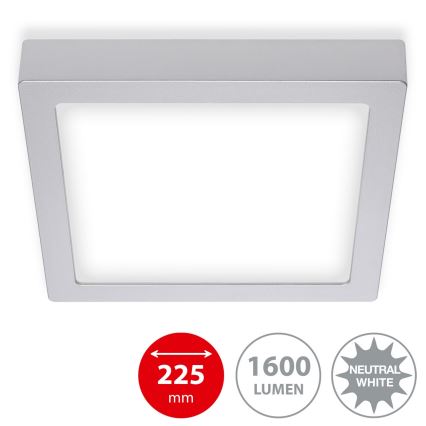 Briloner 7118-414 - LED Griestu lampa FIRE LED/16,5W/230V 4000K