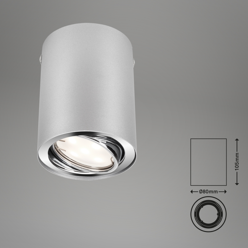 Briloner 7119-014 - LED Starmetis TUBE 1xGU10/5W/230V apaļš