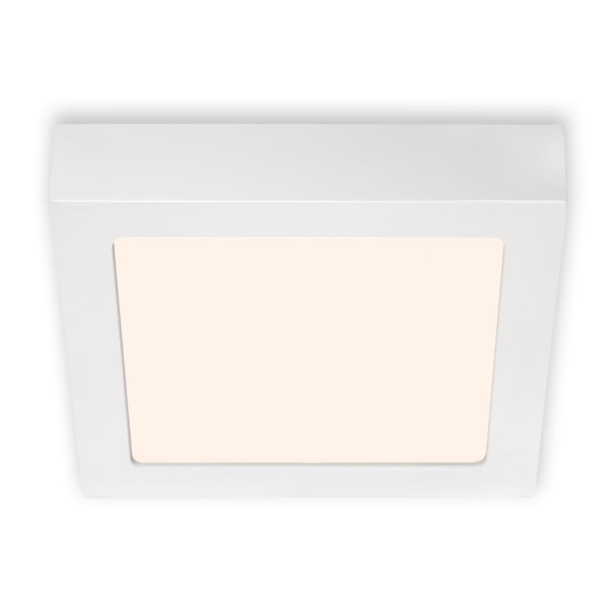 Briloner 7123-016 - LED griestu gaismeklis FIRE LED/12W/230V 3000K 17x17 cm balts