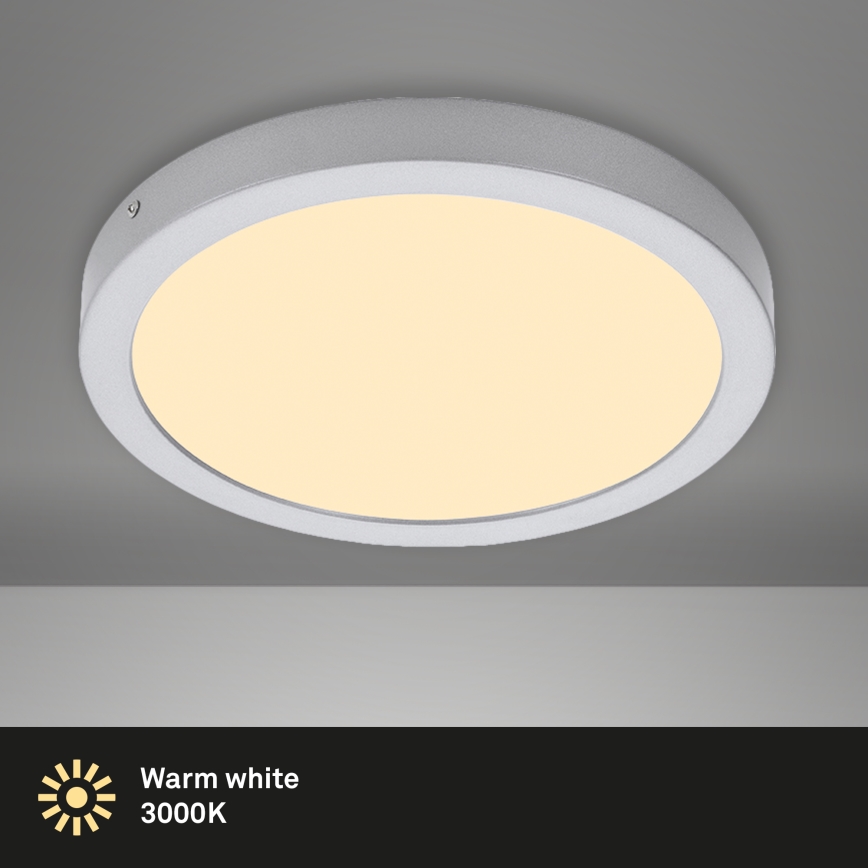 Briloner 7132-014 - LED vannas istabas griestu lampa FIRE LED/21W/230V 3000K IP44