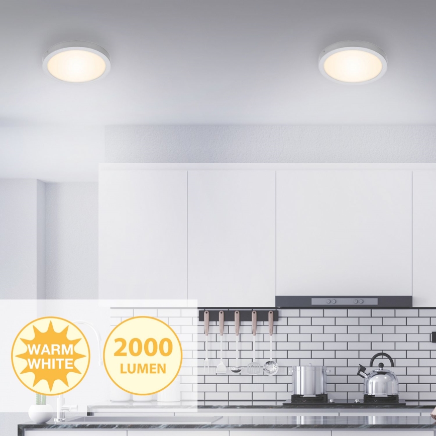 Briloner 7141-014 - LED Griestu lampa FIRE LED/21W/230V 3000K