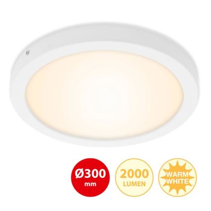 Briloner 7141-016 - LED Griestu lampa FIRE LED/21W/230V