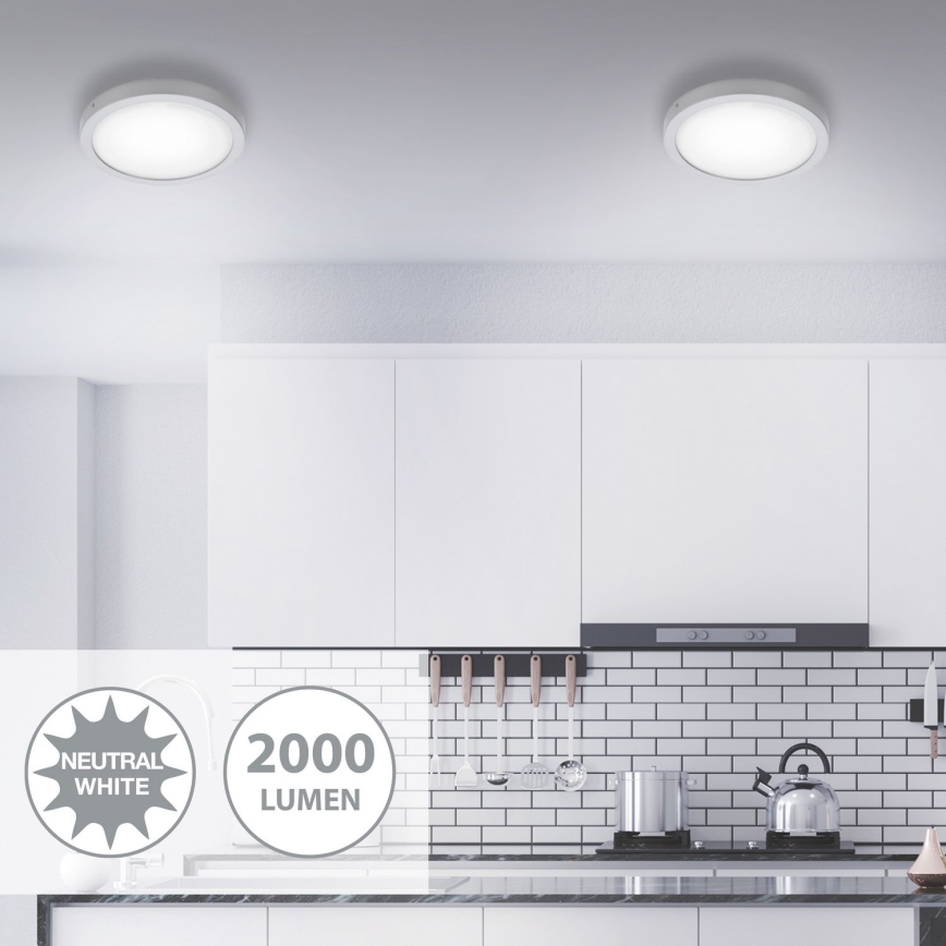 Briloner 7141-414 - LED Griestu lampa FIRE LED/21W/230V 4000K