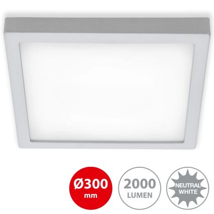 Briloner 7142-414 - LED Griestu lampa FIRE LED/21W/230V 4000K