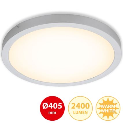 Briloner 7143-014 - LED Griestu lampa FIRE LED/24,5W/230V 3000K