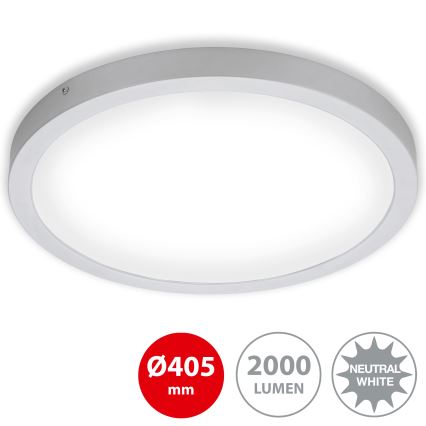 Briloner 7143-414 - LED Griestu lampa FIRE LED/24,5W/230V 4000K