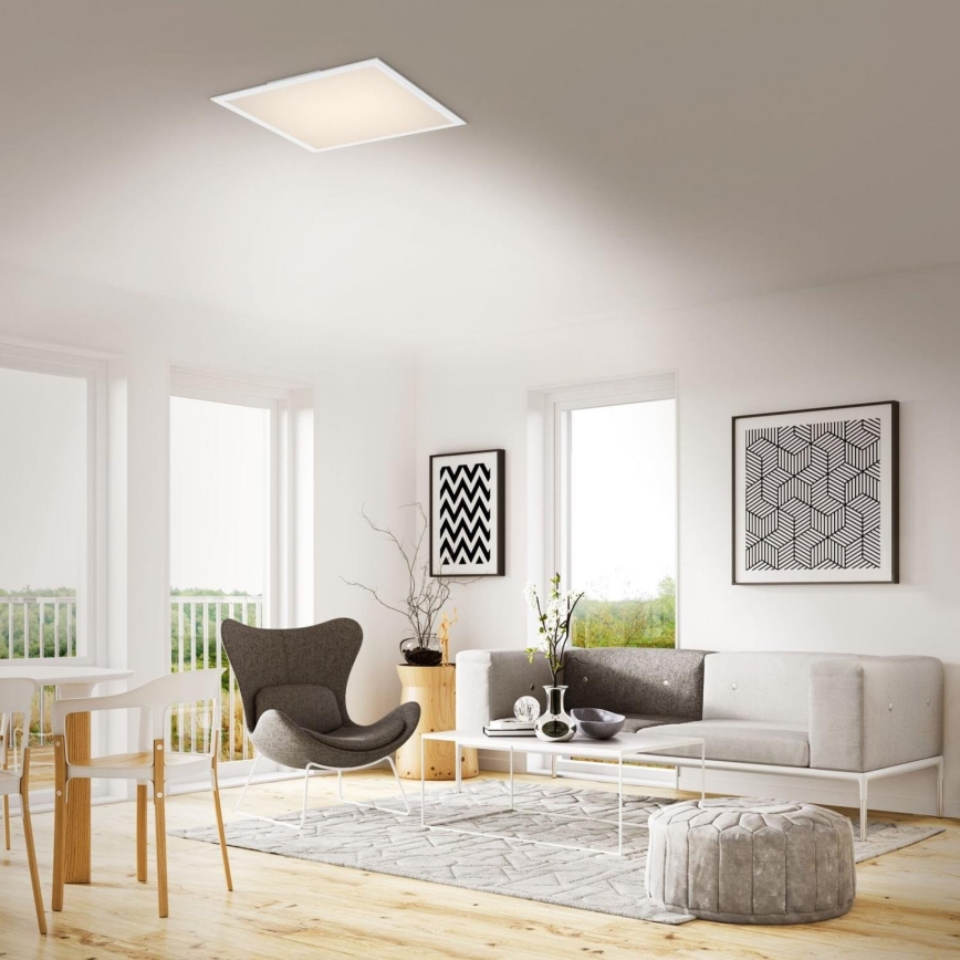 Briloner 7152-016 - LED RGB Aptumšojams virsapmetuma panelis COLOUR LED/24W/230V 3000-6500K + tālvadības pults