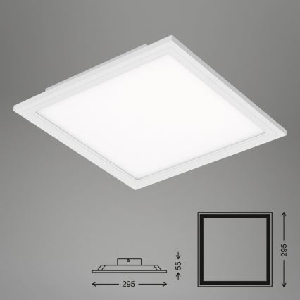 Briloner 7191-016 - LED Griestu gaismeklis SIMPLE LED/12W/230V