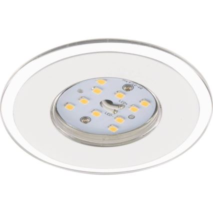 Briloner 7197-036-KOMPLEKTS 3x LED Aptumšojama vannas istabas iegremdējama lampa LED/4,5W/230V IP44