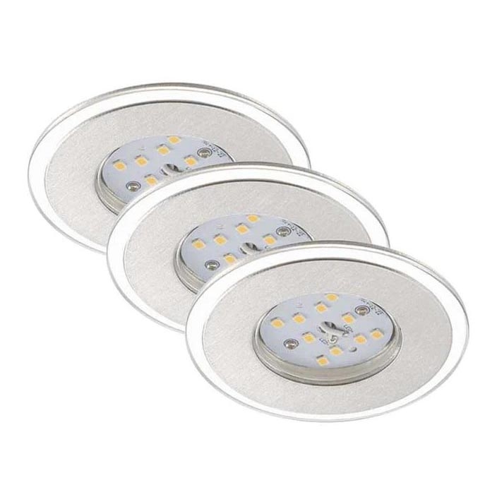 Briloner 7197-039-KOMPLEKTS 3x LED Aptumšojama iegremdējama vannas istabas lampa LED/4,5W/230V IP44