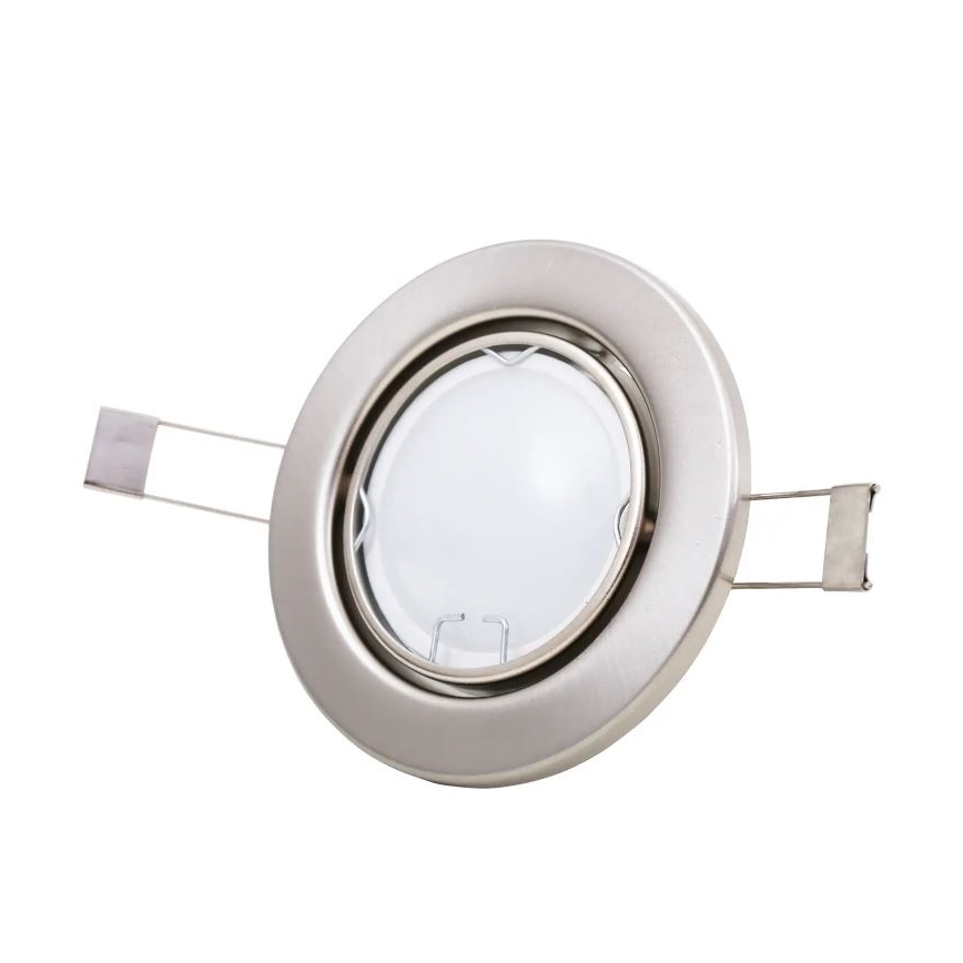 Briloner 7221-032 - KOMPLEKTS 3x LED Vannas istabas iegremdējama lampa 1xGU10/3W/230V IP23 matēts hroms