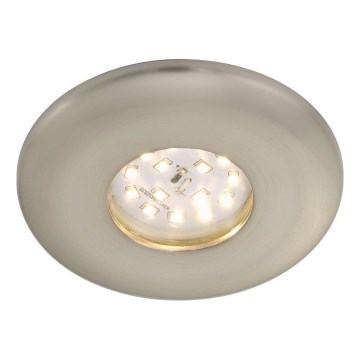 Briloner 7227-012 - LED Iegremdējama vannas istabas lampa LED/5W/230V IP65 matēts hroms