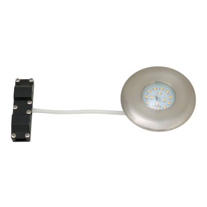Briloner 7227-012 - LED Iegremdējama vannas istabas lampa LED/5W/230V IP65 matēts hroms
