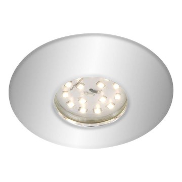 Briloner 7227-018 - LED vannas istabas iebūvējamais griestu gaismeklis LED/5W/230V IP65 matēts hroms