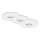 Briloner 7240-036 -KOMPLEKTS 3x LED Iegremdējama vannas istabas lampa ATTACH LED/1,8W/230V IP44 balta