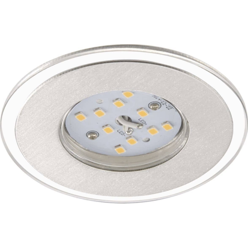 Briloner 7257-039 - KOMPLEKTS 3x LED Iegremdējama vannas istabas lampa ATTACH LED/4,5W/230V IP44