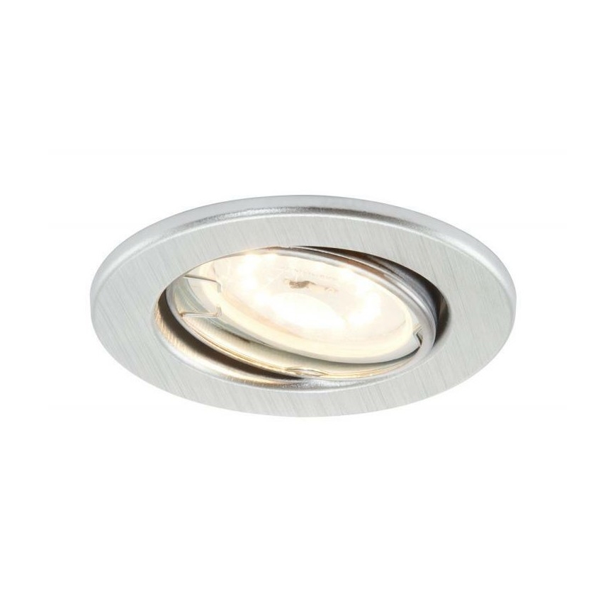Briloner 7277-039 - KOMPLEKTS 3x LED Aptumšojama iegremdējama vannas istabas lampa 1xGU10/5W/230V IP23