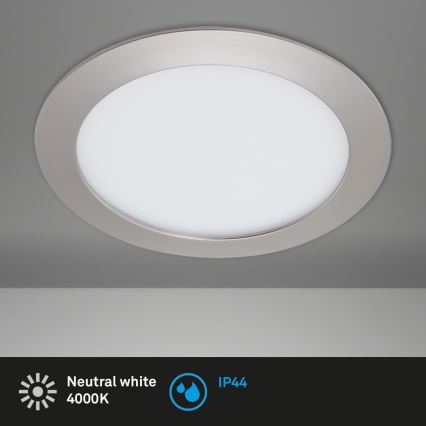Briloner 7286-012 - LED Iegremdējama vannas istabas lampa LED/12W/230V IP44