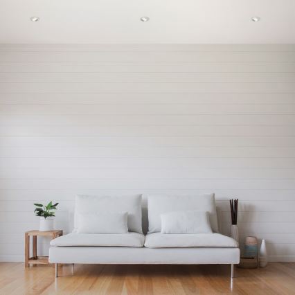 Briloner 7296-039 - Komplekts 3x LED vannas istabas iebūvējamie griestu gaismekļi ar regulējamu spilgtumu LED/6,5W/230V 3000K IP23 matēts hroms