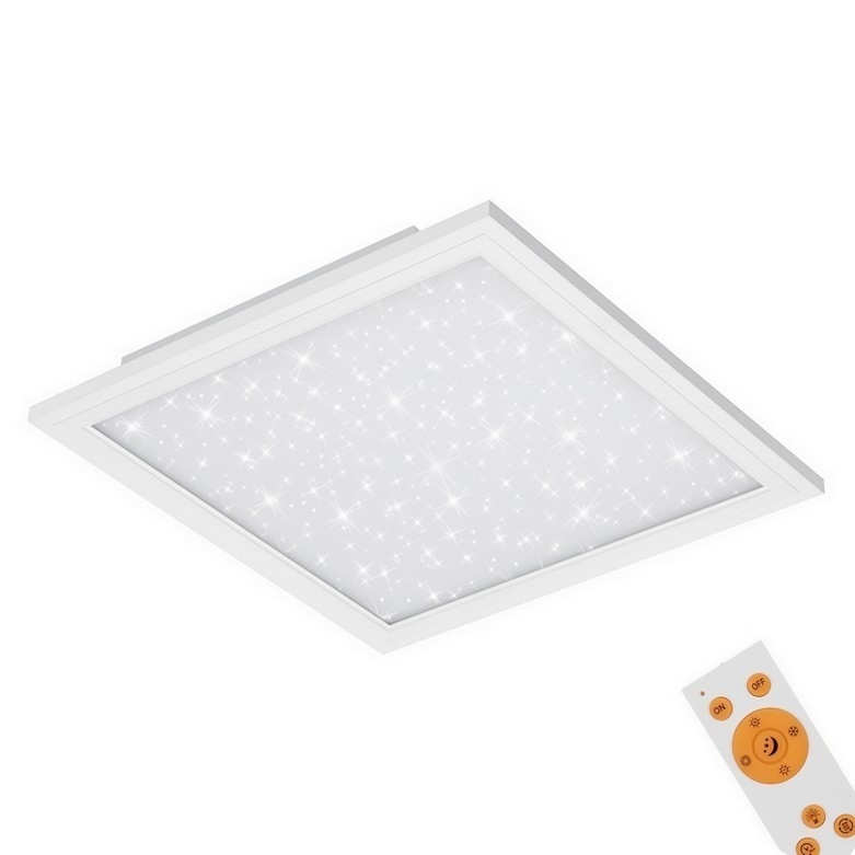 Briloner 7302-016 - LED Aptumšojama griestu lampa STARRY SKY LED/23W/230V 3000-6000K + tālvadības pults