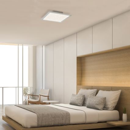 Briloner 7302-016 - LED Aptumšojama griestu lampa STARRY SKY LED/23W/230V 3000-6000K + tālvadības pults