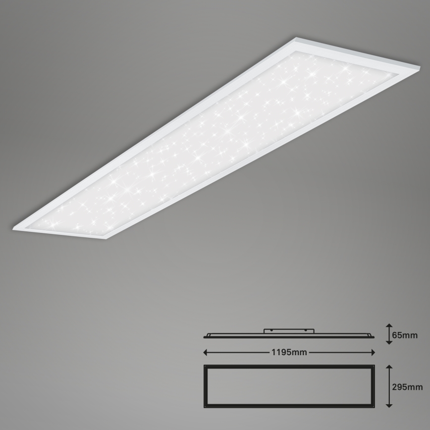 Briloner 7304-016 - LED Aptumšojama griestu lampa STARRY SKY LED/36W/230V 3000-6000K + tālvadības pults