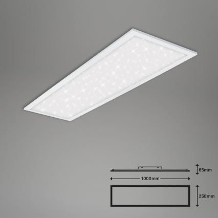 Briloner 7308-016 - LED Aptumšojama griestu lampa STARRY SKY LED/24W/230V 3000-6000K + tālvadības pults