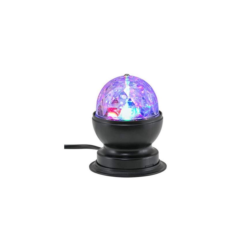 BRILONER 7357-015 - LED galda disko bumba DISCO LIGHT 1xE27/3W/230V