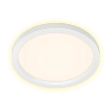 Briloner 7361-016 - LED Griestu gaismeklis CADRE LED/18W/230V d. 29,7 cm balts