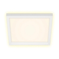 Briloner 7362-016 - LED Griestu gaismeklis CADRE LED/18W/230V 29,6x29,6 cm balts