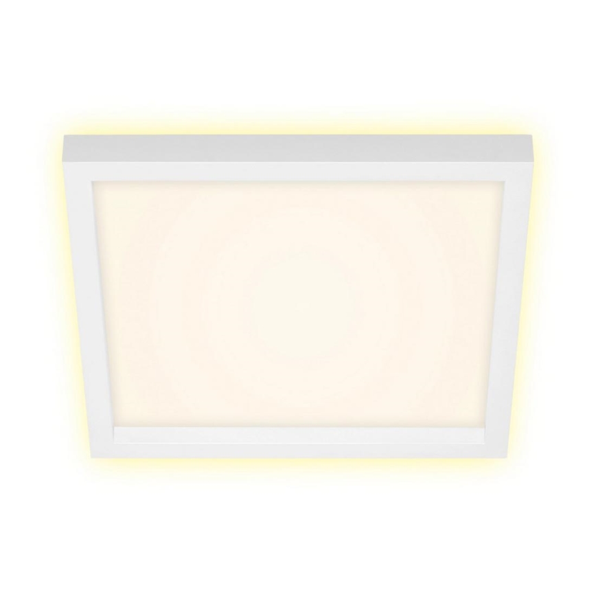 Briloner 7362-016 - LED Griestu gaismeklis CADRE LED/18W/230V 29,6x29,6 cm balts