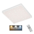 Briloner 7381-116 - LED Aptumšojama griestu lampa STARRY SKY LED/24W/230V 3000-6500K + tālvadības pults