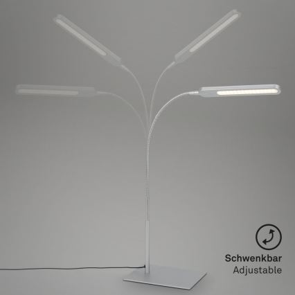 Briloner 7389-014 - LED Aptumšojama skārienvadāma flexible galda lampa SERVO LED/8W/230V 3000/4000/6500K