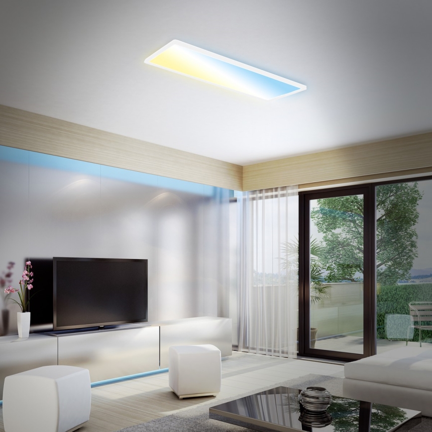 Briloner 7403-016 - LED Aptumšojama griestu lampa SLIM LED/23W/230V 2700-6500K + tālvadības pults